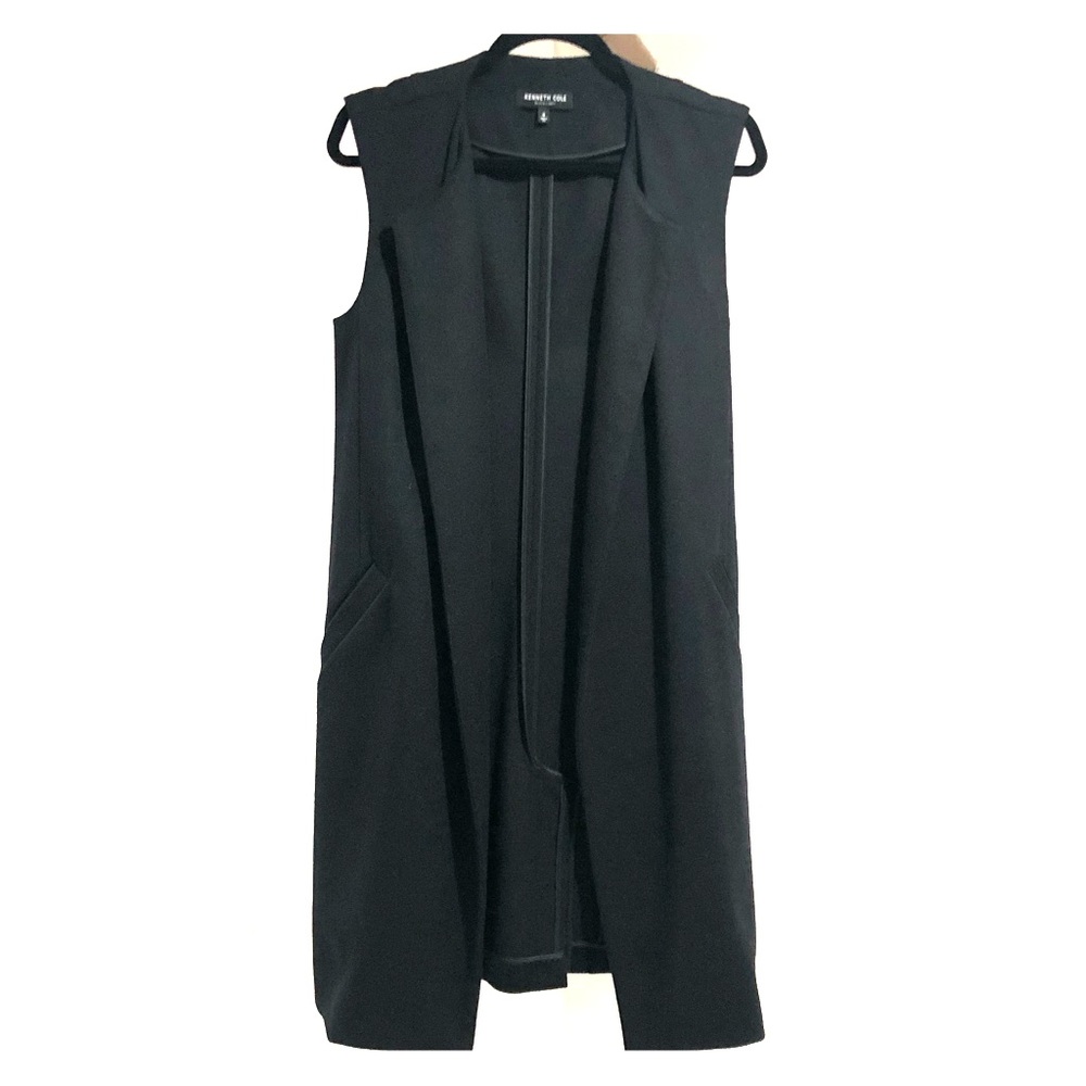 Kenneth Cole Cashmere Blend Long Vest
